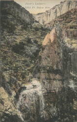 Jacob's Ladder, 2255 Ft. Below Rim Postcard