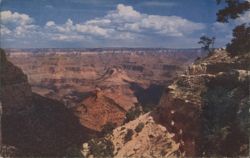 Bright Angel Trail, Grand Canyon National Park Postcard