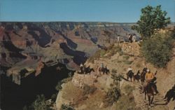 Grand Canyon National Park, Head of Bright Angel Trail Postcard