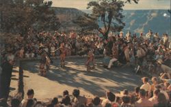 Colorful Indian Dances at Grand Canyon National Park Postcard