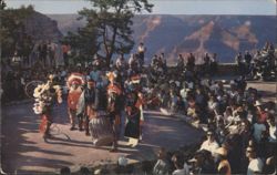 Hopi Indian Dancers, Grand Canyon National Park Postcard
