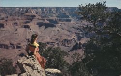 Yaki Point, Grand Canyon, Arizona Postcard