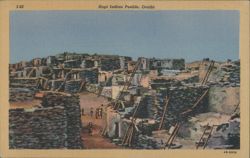 Hopi Indian Pueblo, Oraibi Postcard