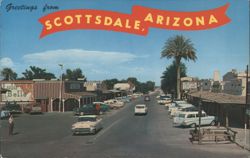 Greetings from Scottsdale, Arizona Postcard