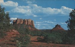 Bell and Church Rock Postcard