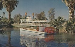 Encanto Boating Co. Mark Twain Showboat Postcard