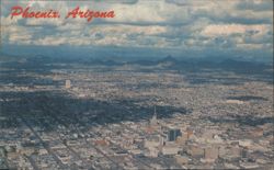 Aerial View of Phoenix Postcard