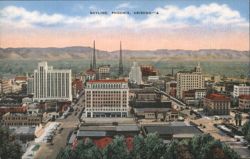 Skyline, Phoenix, Arizona Postcard