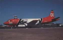 Aero Union Lockheed P3A, N900AU Postcard
