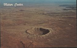Meteor Crater Postcard