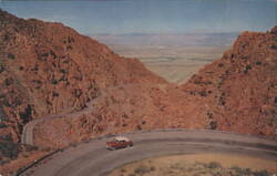 Mingus Mountain, U. S. 89-A Postcard