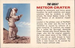 The Great Meteor Crater, Northern Arizona Postcard
