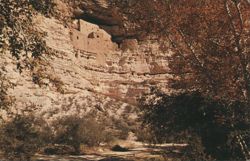 Montezuma Castle National Monument Cliff Dwellings Postcard