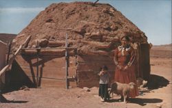 Land of the Navajo Postcard