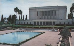 Arizona Temple of the Church of Jesus Christ of Latter Day Saints Postcard