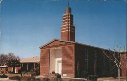 Mormon Church, Mesa, Arizona Postcard