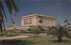 The Beautiful New Mormon Temple at Mesa, Arizona Postcard