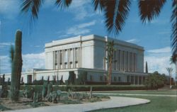 Arizona Temple, Mesa Postcard