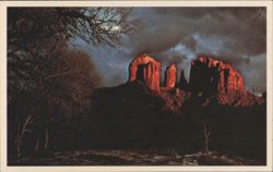 Courthouse Rock, Redrock Crossing Postcard
