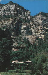 Oak Creek Lodge Postcard
