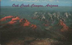 Oak Creek Canyon, Arizona Postcard
