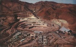 Phelps Dodge Corporation's Lavender Open-Pit Copper Mine Postcard