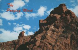 The Praying Monk Postcard