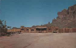 Mining Camp Restaurant Postcard