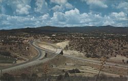Mile-High City of Central Arizona Postcard