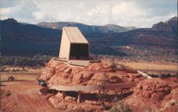 Chapel of the Holy Cross, Sedona, Arizona Postcard