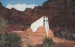 Chapel of the Holy Cross, Sedona, Arizona Postcard