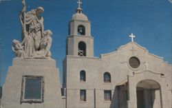 Fort Yuma Mission, Yuma, Arizona Postcard