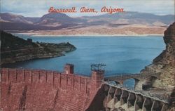 Roosevelt Dam, Arizona Postcard