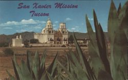San Xavier Mission, Tucson Postcard