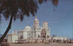 San Xavier Del Bac Mission, Tucson, Arizona Postcard