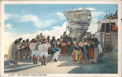 Hopi Basket Dance, Arizona Postcard