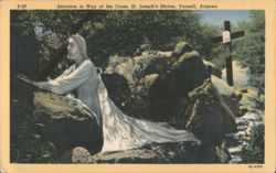 Entrance to Way of the Cross, St. Joseph's Shrine Postcard