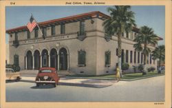 Post Office, Yuma, Arizona Postcard