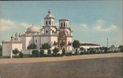 Old Mission, San Xavier Del Bac, Near Tucson, Arizona Postcard