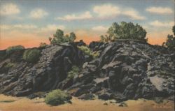 Volcanic Lava Postcard