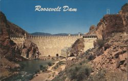 Roosevelt Dam Postcard