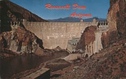 Roosevelt Dam, Arizona Postcard