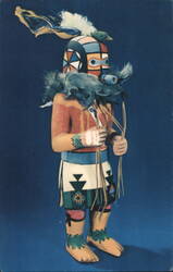 Hopi Kachina Doll Postcard