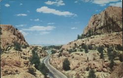 Granite Dells, Near Prescott, Arizona Postcard