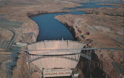 Glen Canyon Dam Postcard