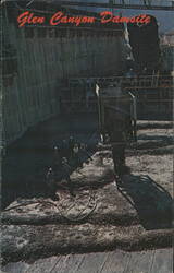 Glen Canyon Damsite Postcard