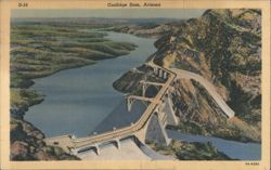 Coolidge Dam, Arizona Postcard