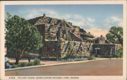The Hopi House, Grand Canyon National Park, Arizona Postcard