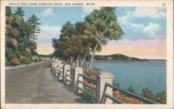Hull's Cove from Corniche Drive Postcard