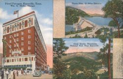 Hotel Farragut, Knoxville, Tenn. Postcard
